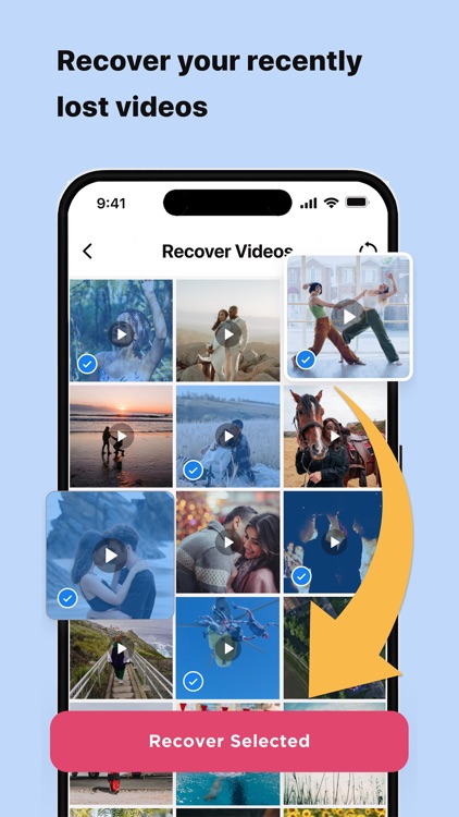 Photo Recovery, Recover Videos