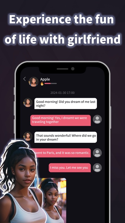 iGirlfriend:Role Play Dialogue