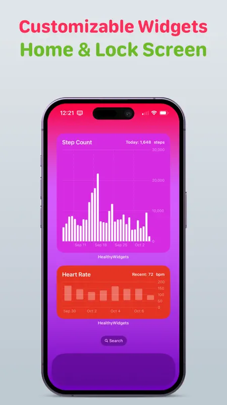 Healthy Widgets screenshot 3 of 3