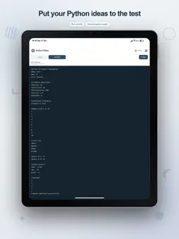 Python Editor: Code & Run screenshot 10