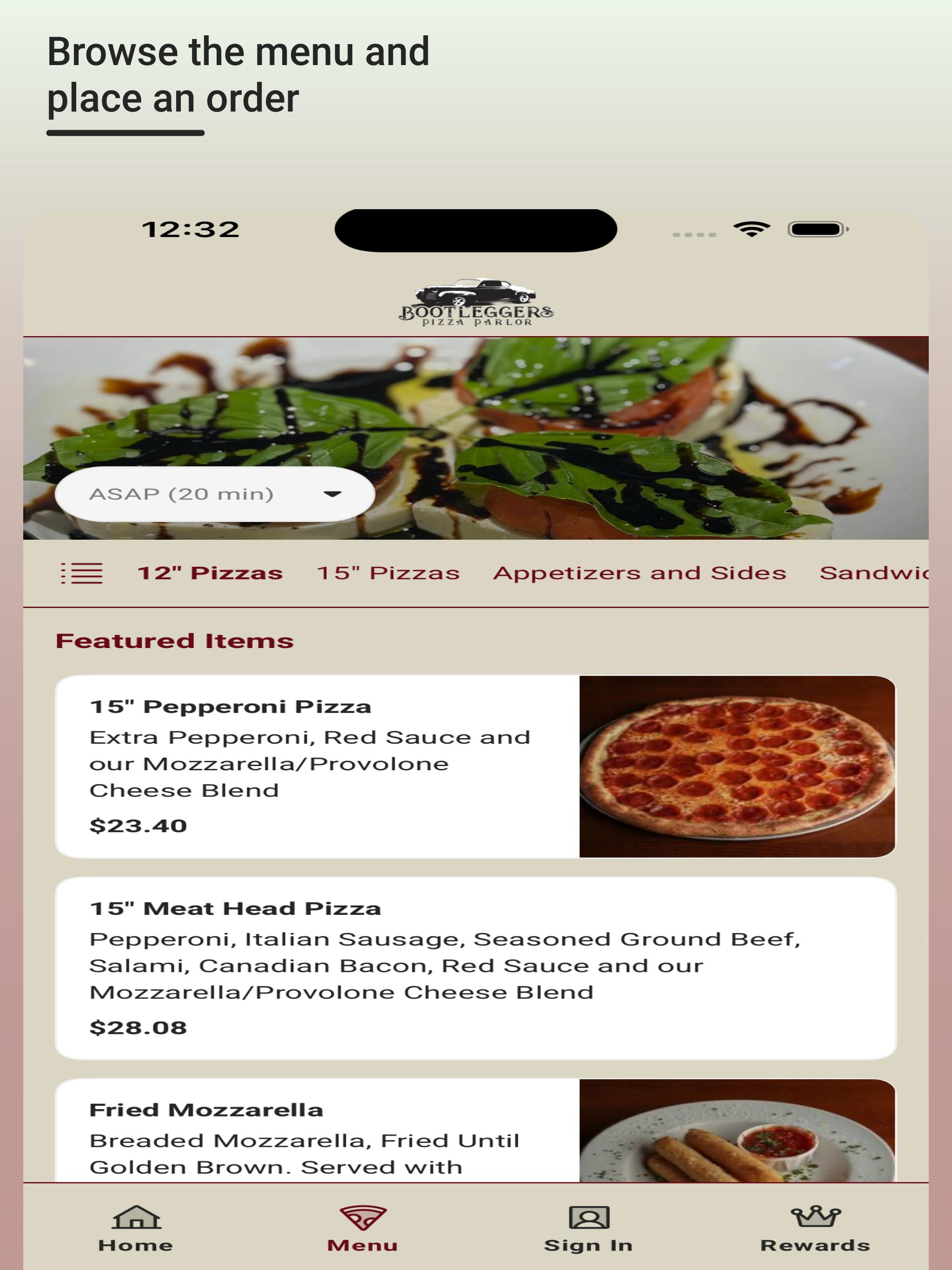 Bootleggers Pizza Parlor screenshot 5