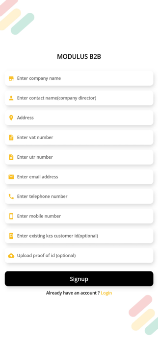 Modulus365 B2B Screenshot 1 of 10