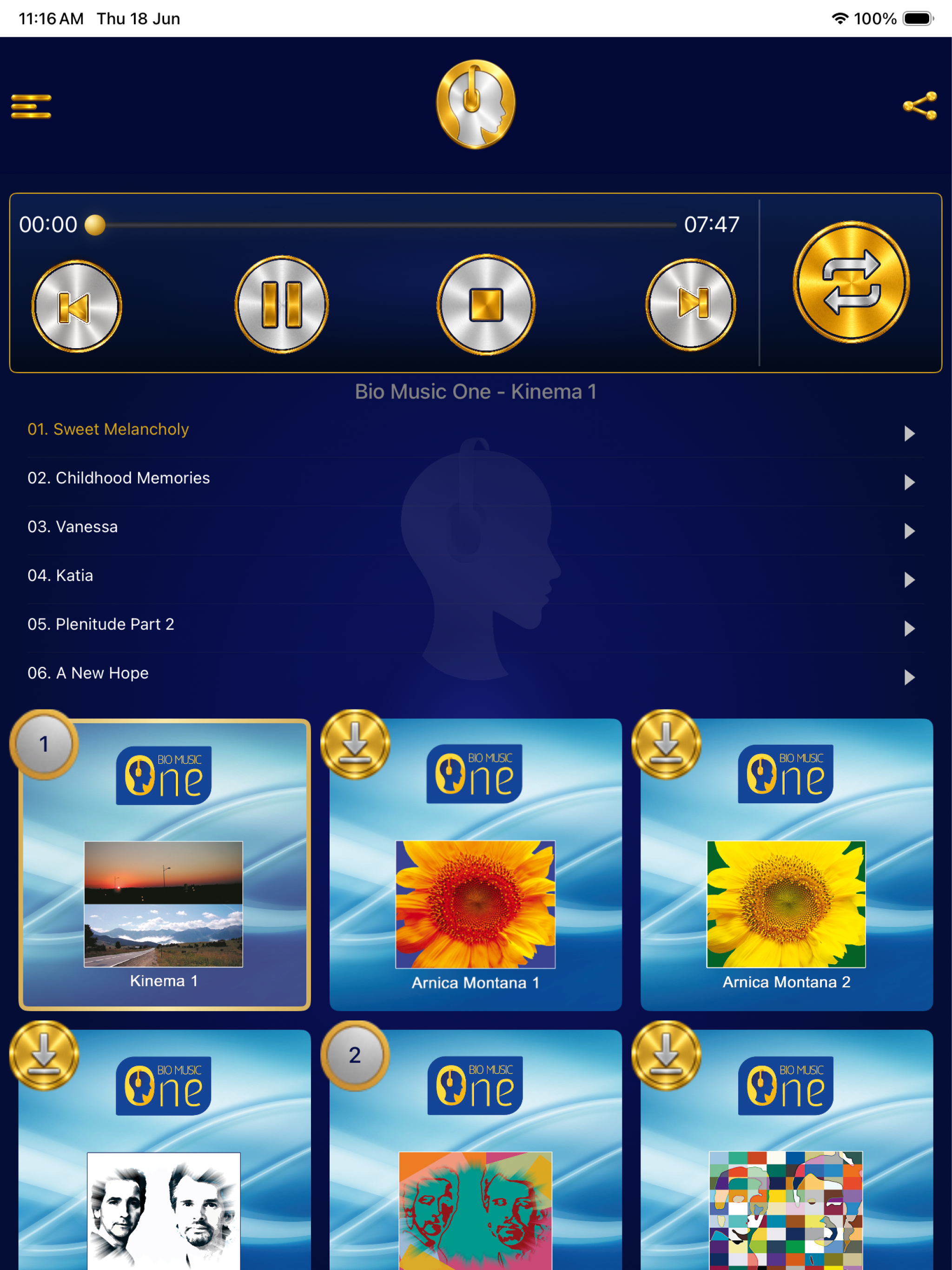 Bio Music One screenshot 10
