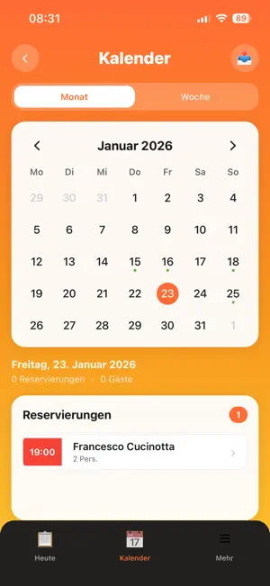 Riservati screenshot 3