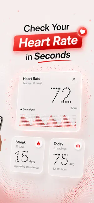 Pulse AI - Heart Rate Monitor screenshot 2