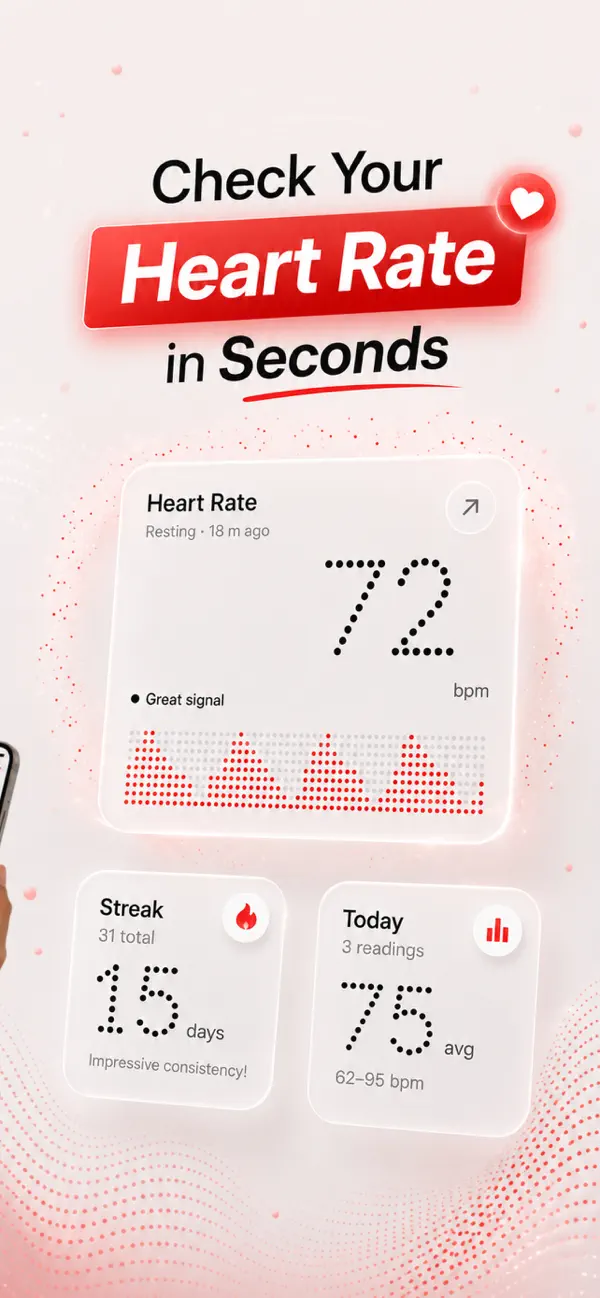 Screenshot #2 pour Pulse : Fréquence Cardiaque