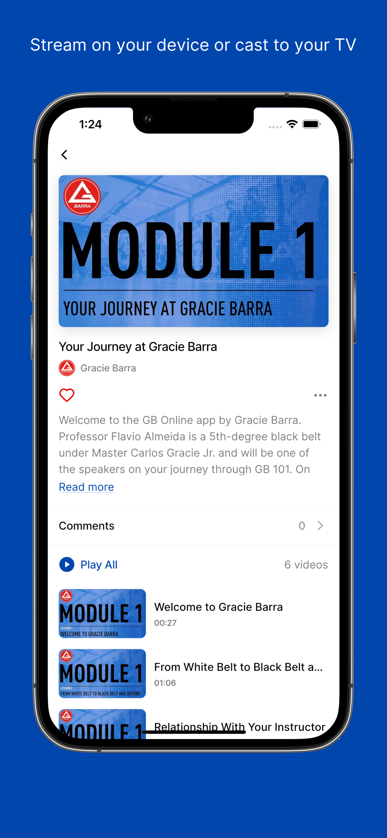 Gracie Barra Online