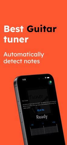 Guitar Tuner: Chromatic iPhone screenshot