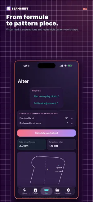 SeamShift: Pattern Alterations screenshot 4