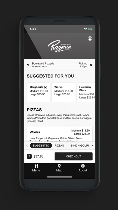Screenshot #1 pour Boulevard Pizzeria