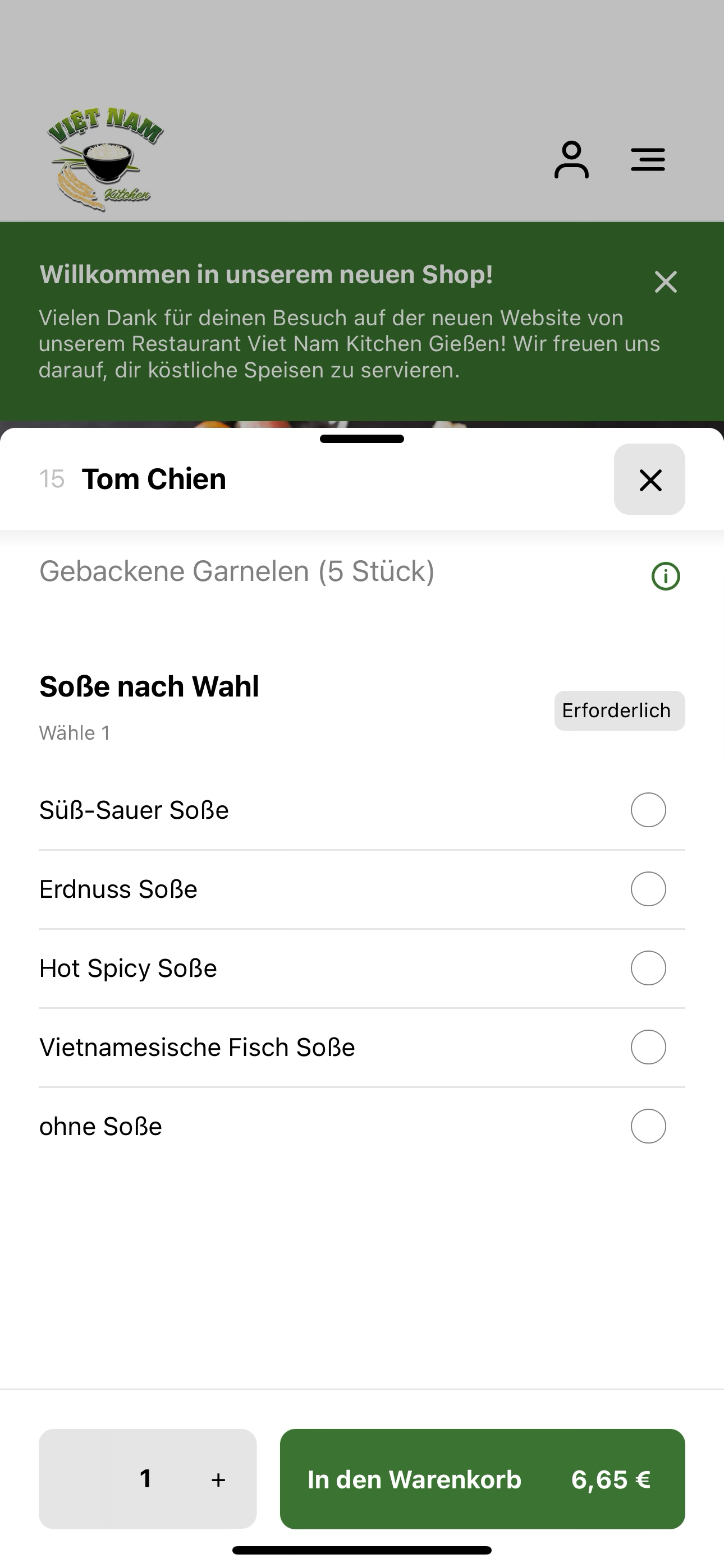 Viet Nam Kitchen Gießen