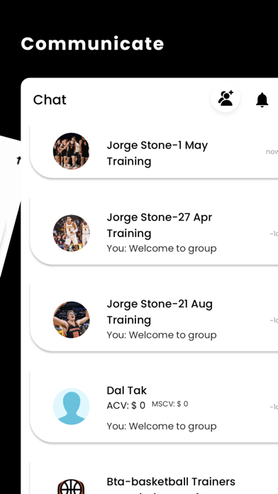 Basketball Trainers App Screenshot