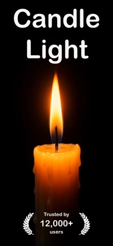 Candle Light - Fireplace iPhone screenshot