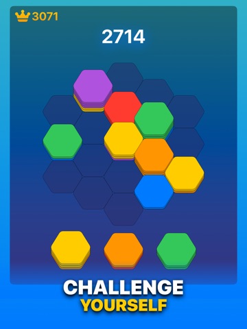 Hexa Sort Jam iPad screenshot