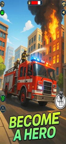 Fire Truck Simulator 3D Games Screenshot 1 of 6