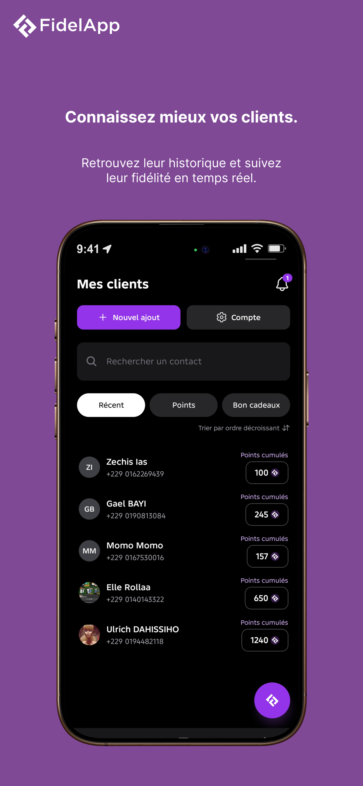 FidelApp Pro screenshot 4