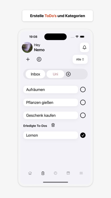 Everyday manager, ToDo: DailyX