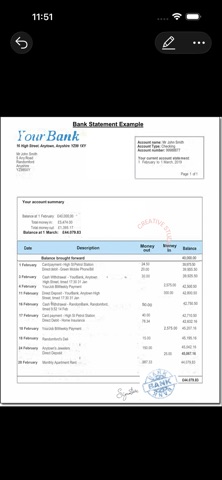Convert PDF Bank Statements screenshot