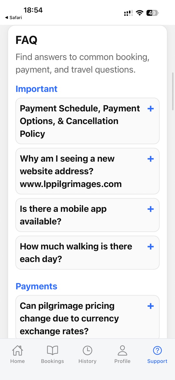 iPhone screenshot
