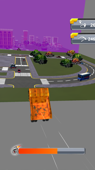 Stunt Truck Ramp Jumping Games iPhone screenshot
