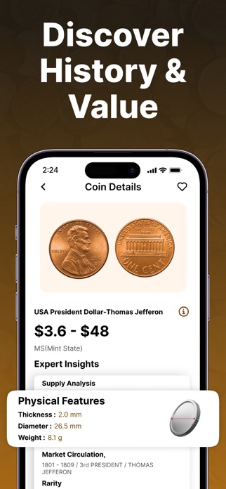 Coin Scanner- Value Identifier Screenshot 5 of 6