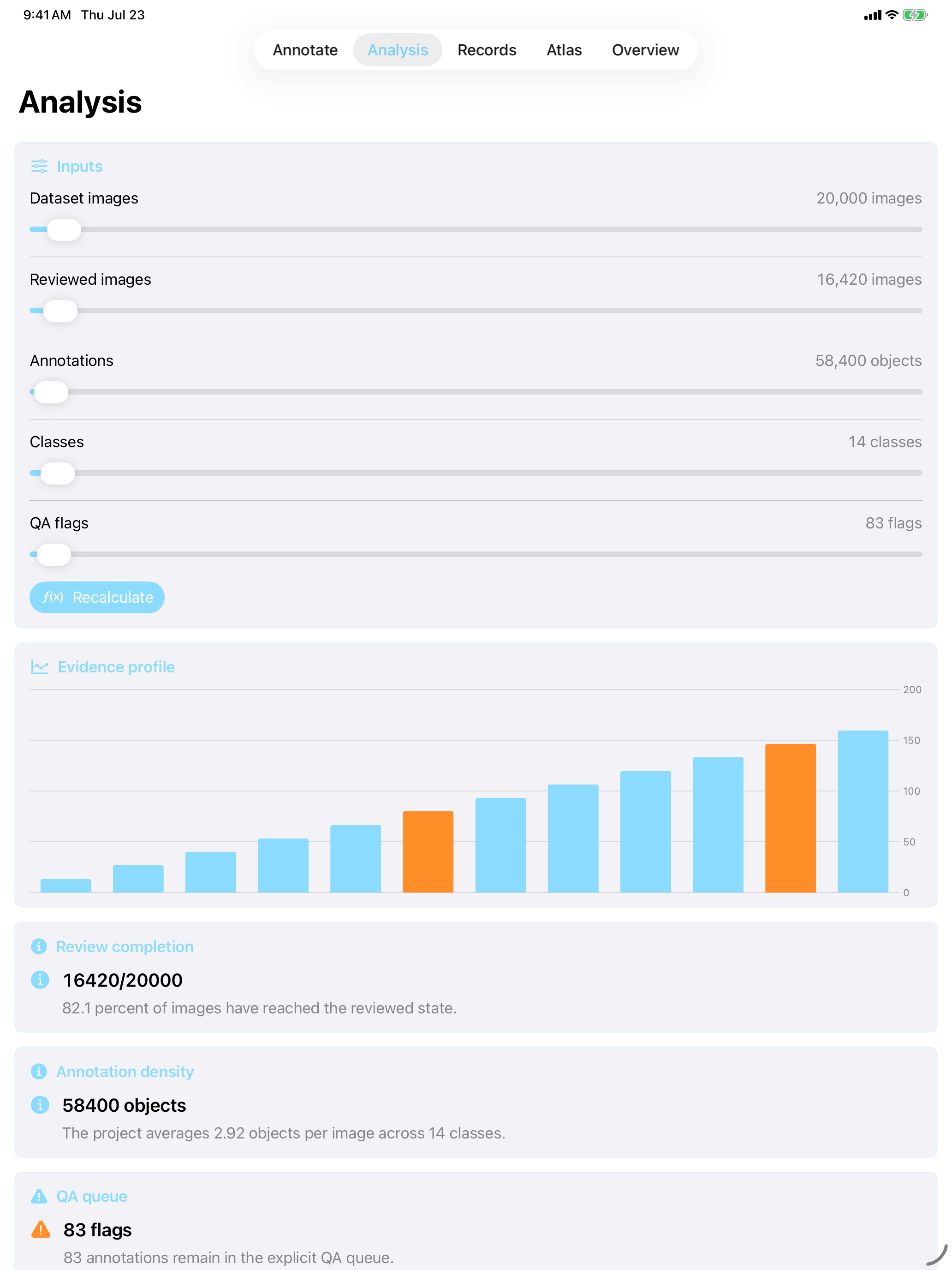 Annotaforge: Dataset Lab iPad screenshot 2 of 3