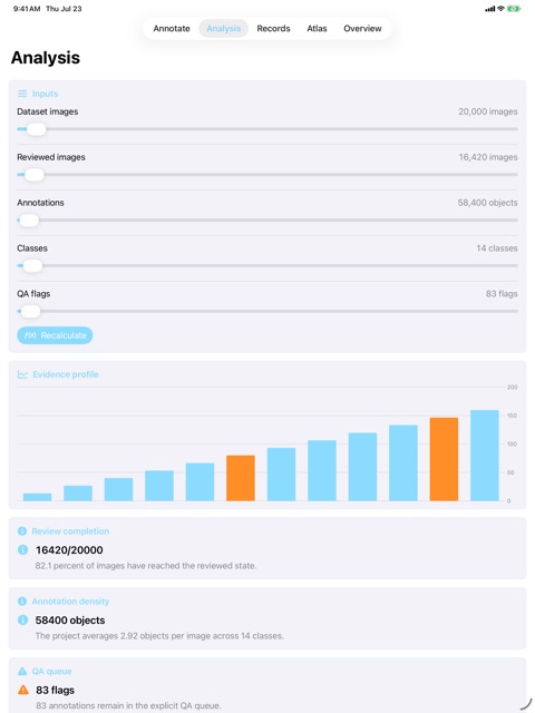 Annotaforge: Dataset Lab screenshot 4