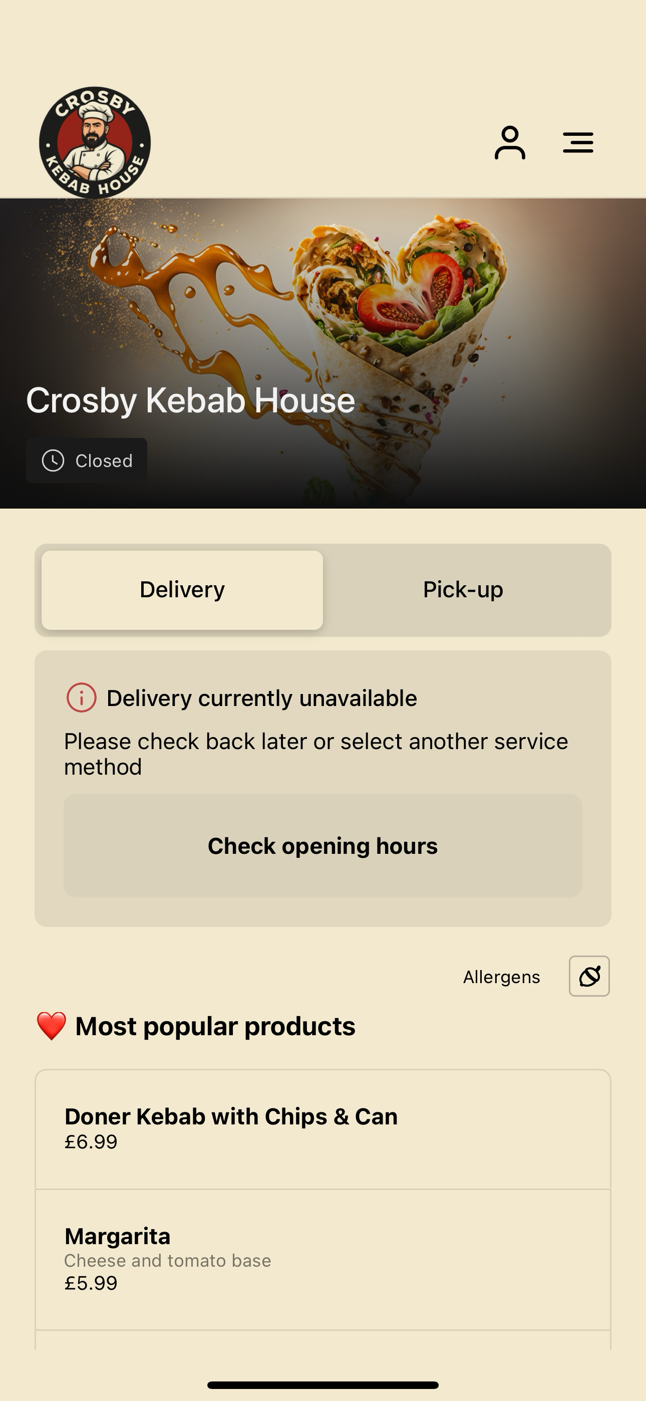 Crosby Kebab House screenshot 3