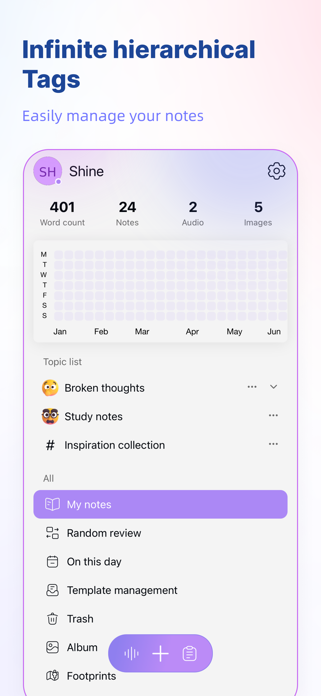 Shine Note Capture Inspiration Screenshot 3 of 6
