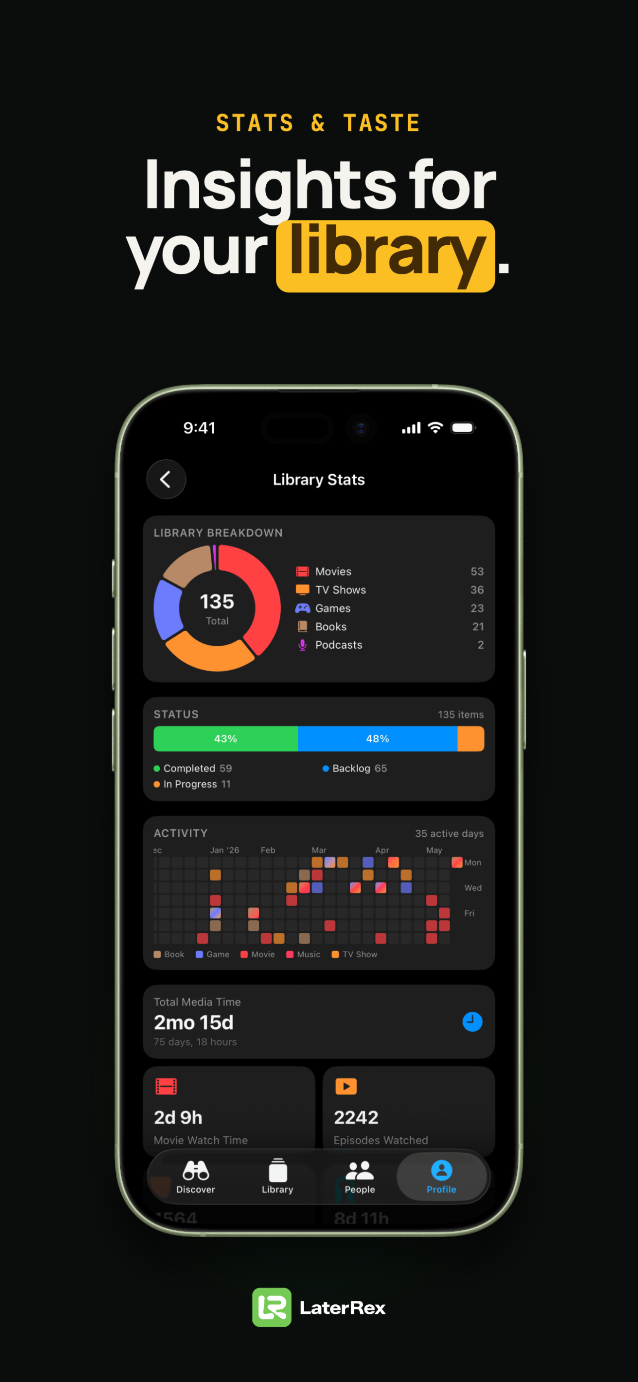 LaterRex: Media Tracker screenshot 6