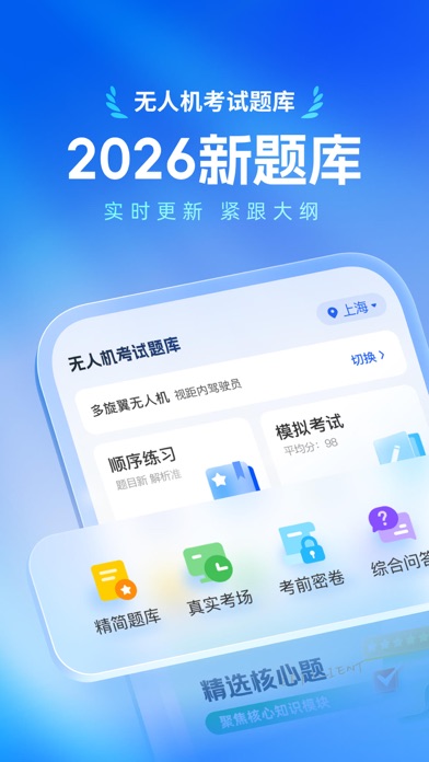 Screenshot 1 of 无人机考试题库 – CAAC Drone Quiz App