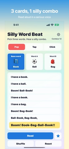 Silly Word Beat - Word Play screenshot