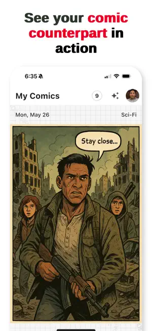 Cartoon Yourself - My Comics screenshot 2