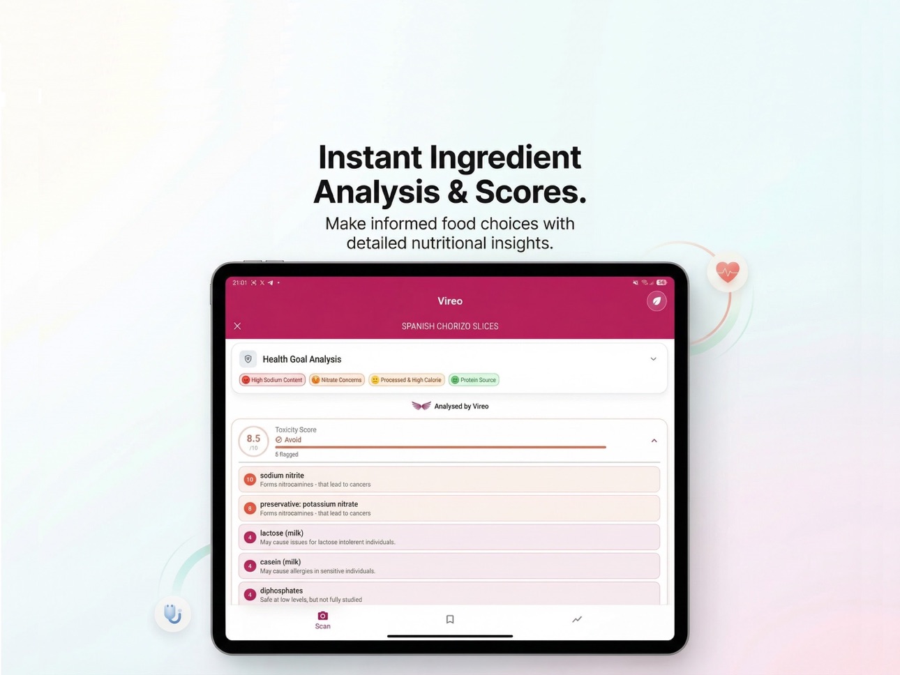 Screenshot 4 of Vireo - Processed Food Scanner