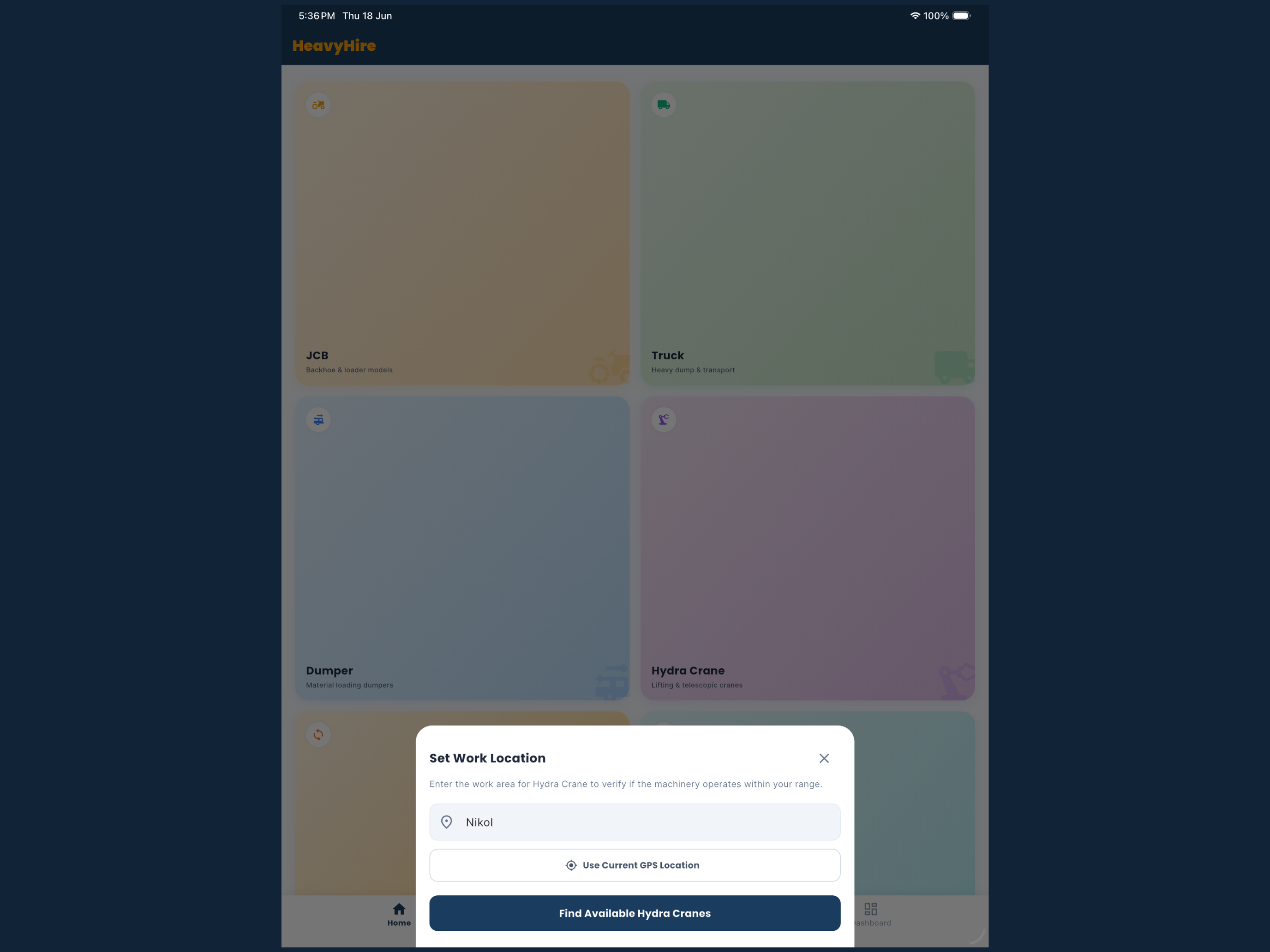 HeavyHire screenshot 9