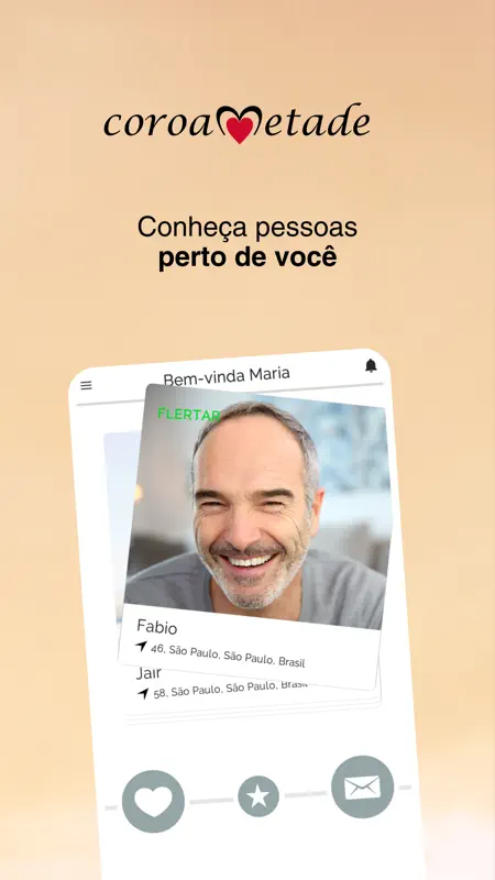 Coroa Metade - app encontros screenshot 2 of 4