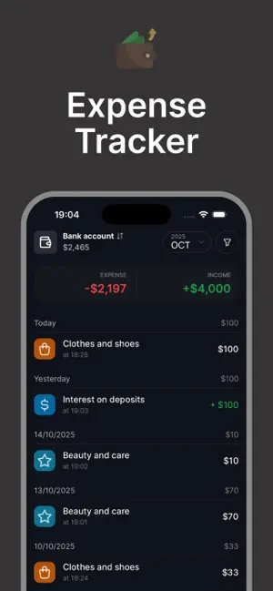 Moneyra: Expense Tracker screenshot 1