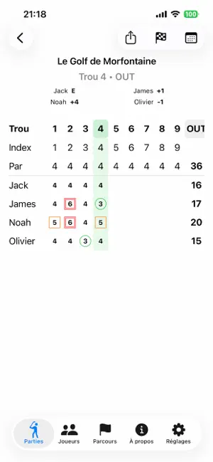 QasGolf screenshot 3