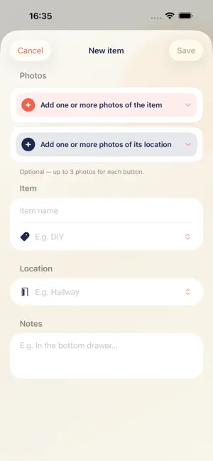 Where Is It? Home Inventory screenshot 3