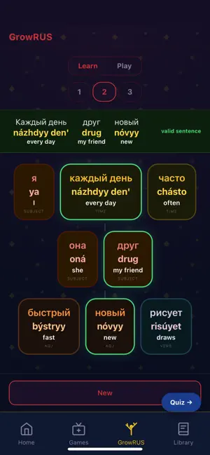 RusLang: Learn Russian screenshot 2