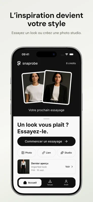 Snaprobe : Essayage virtuel screenshot 1 of 6