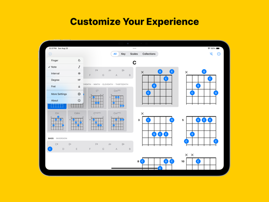 ChordKit – Guitar Chords iPad screenshot 9 - Music app