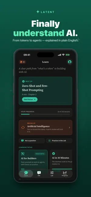 Latent: Learn AI screenshot 1