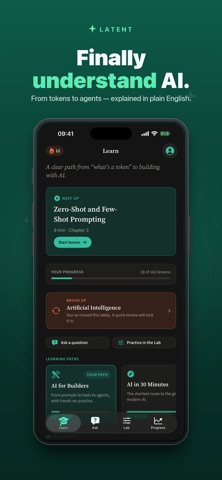 Latent: Learn AI Screenshot 1 of 9
