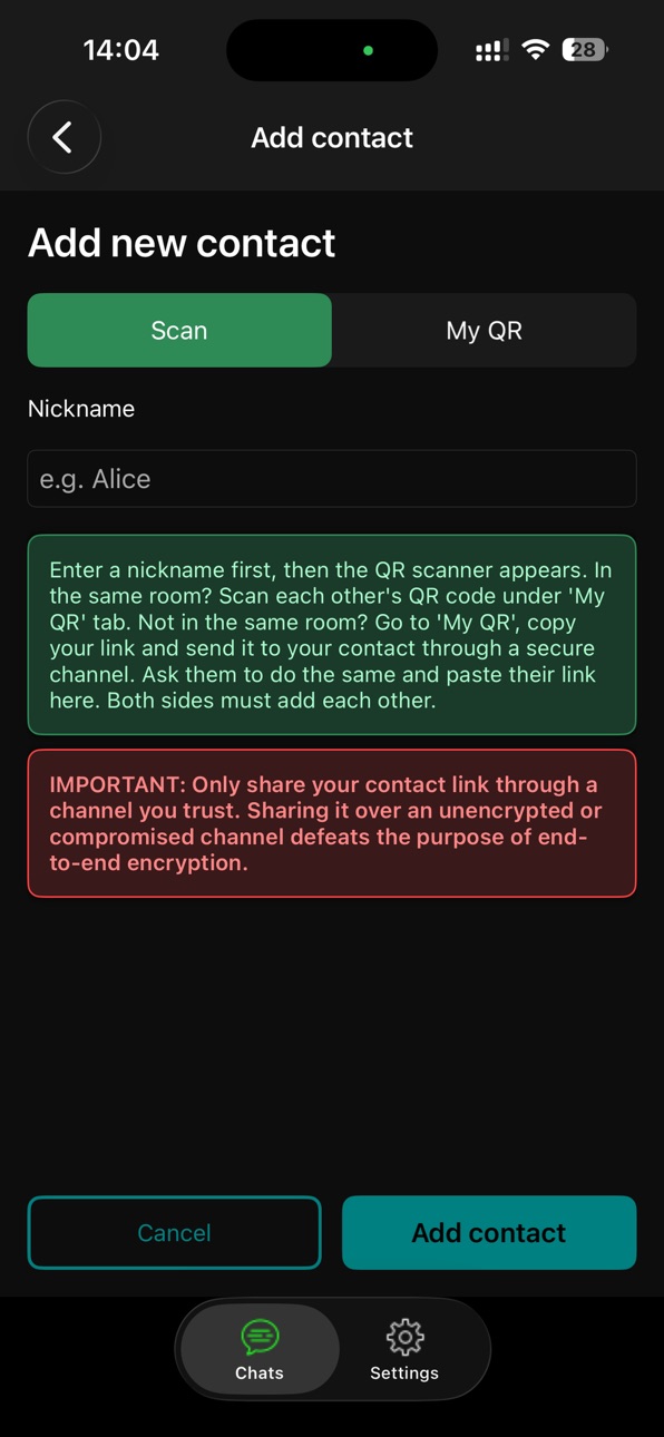 iPhone screenshot