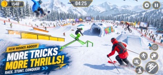Downhill Snowboard Racing Screenshot 3 of 6