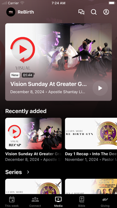 Re-Birth Apostolic Ministries app screenshot 3