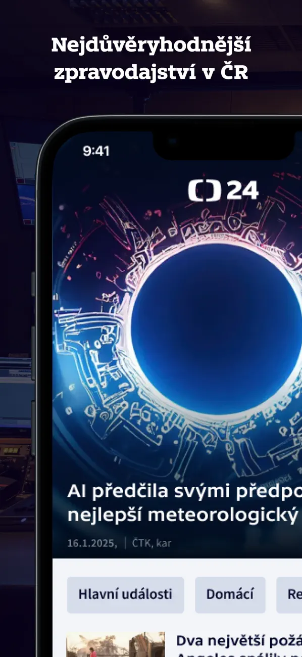 Screenshot #1 pour ČT24