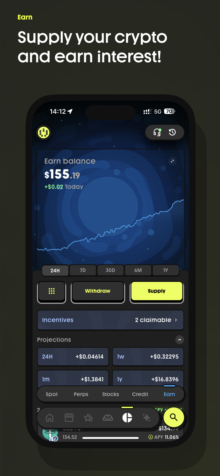 Mass - DeFi but mobile screenshot 6