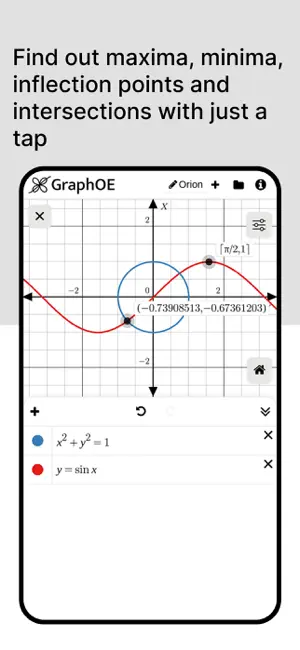 GraphOE Graphing Calculator screenshot 4
